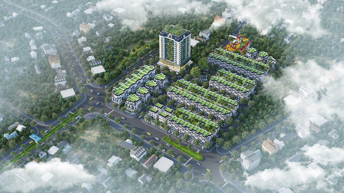 Green Little Town